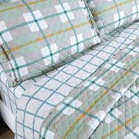 Cobre Leito Casal Dupla Face Sublime 400 Fios Micropercal Estampa York - 4