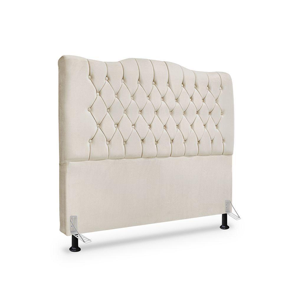 Cabeceira De Cama Box Queen 160 Cm Dunas vermelho - 4