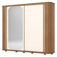 Guarda Roupa Casal Mozzate Ambiente 2 Portas Nature Off White Flex - Henn - 8