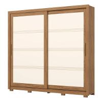 Guarda Roupa Casal Medelín E Cômoda Ravenna Ambiente Nature Off White - Henn - 2