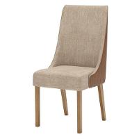 Cadeira Para Mesa De Jantar Ivy Ambiente Kit 02 Peças Corano Caramelo Creme - Henn - 2