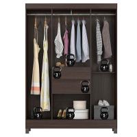 Guarda Roupa Casal Ecom 2 Café - Demóbile