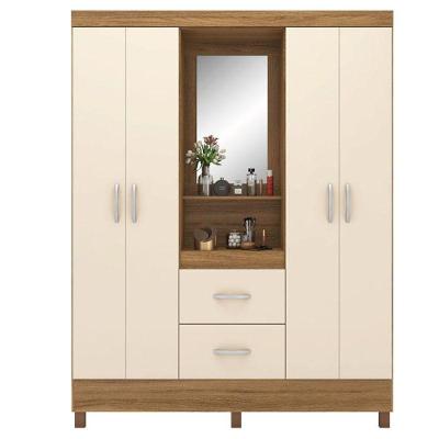 Guarda Roupa Casal Capelinha Lord Amêndola Off White - Demóbile