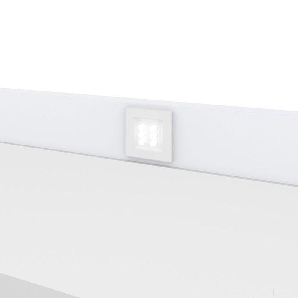 Guarda Roupa Casal Caju 6 Portas E Penteadeira Daila Ambiente Com Led Branco - Henn - 9