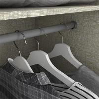 Guarda Roupa Casal Caju 6 Portas E Cômoda Ravenna Nature Off White - Henn - 7