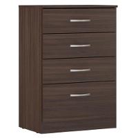 Guarda Roupa Casal Cádis Com Multiuso Golden Com Cômoda Astral Café Touch - Demóbile - 8