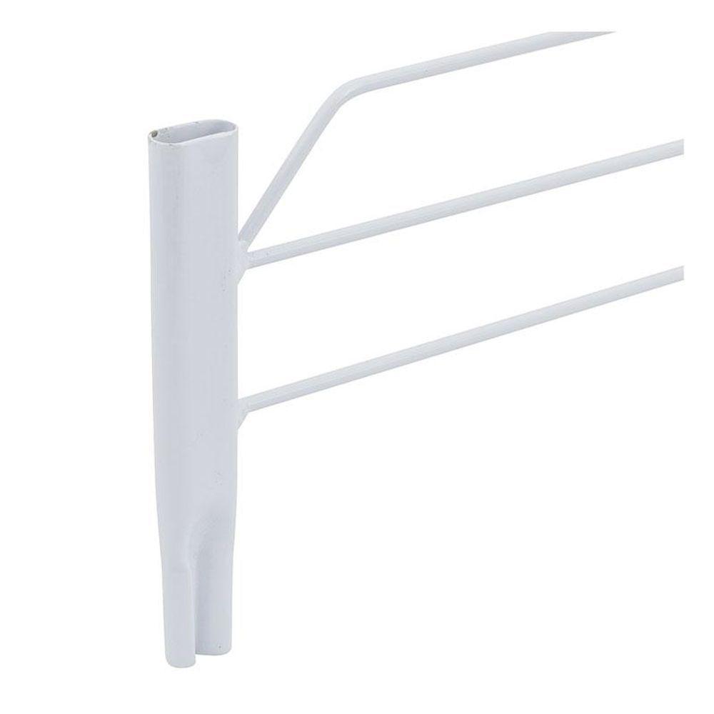 Extensor Para Grade De Proteção Para Porta 15 Cm Branca - Tubline - 2