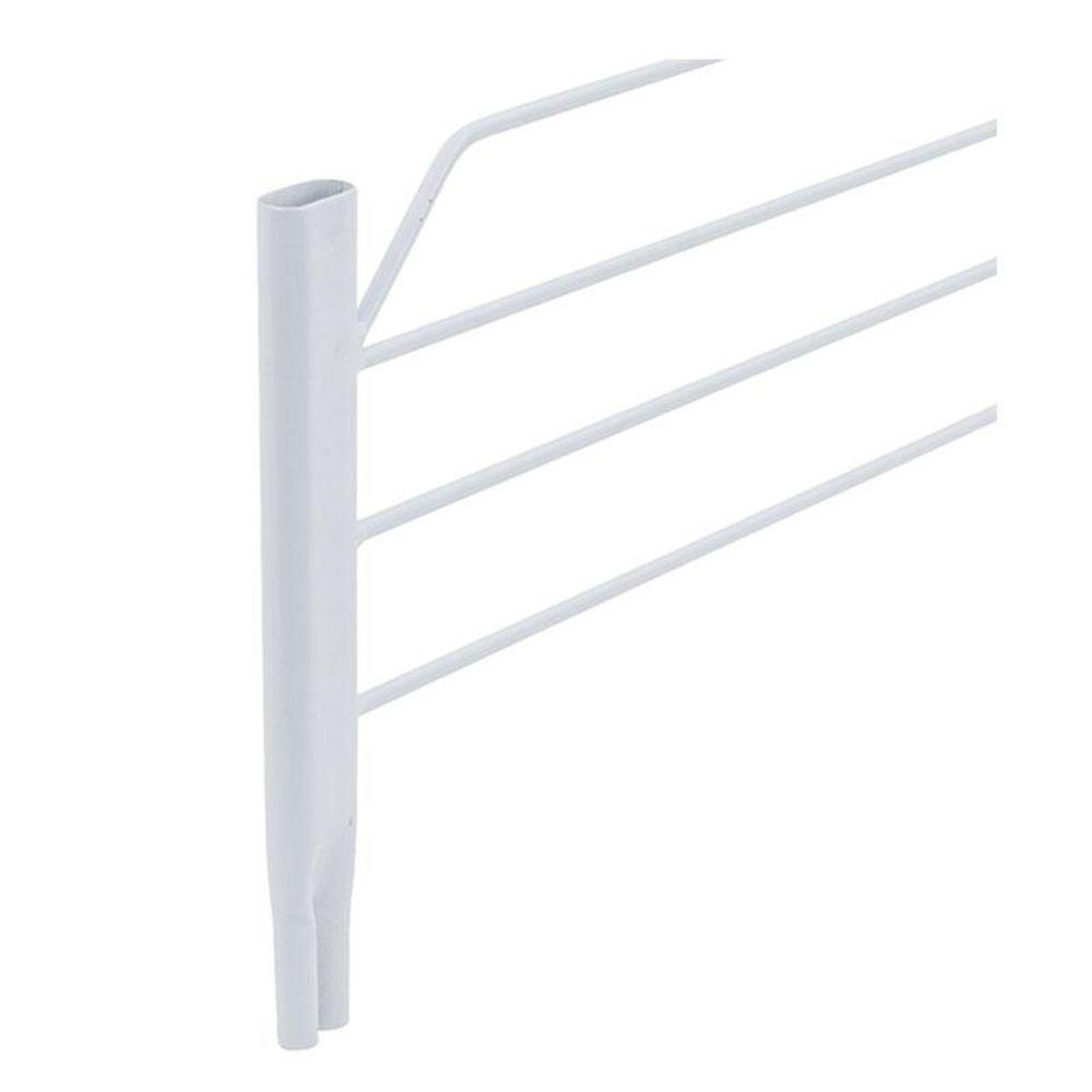 Extensor Para Grade De Proteção Para Porta 20 Cm Branca - Tubline - 2