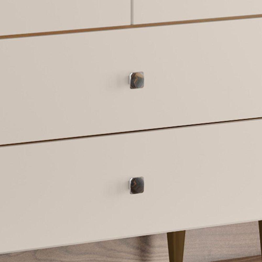 Cristaleira Liz Ambiente Off White Nature - Henn - 5