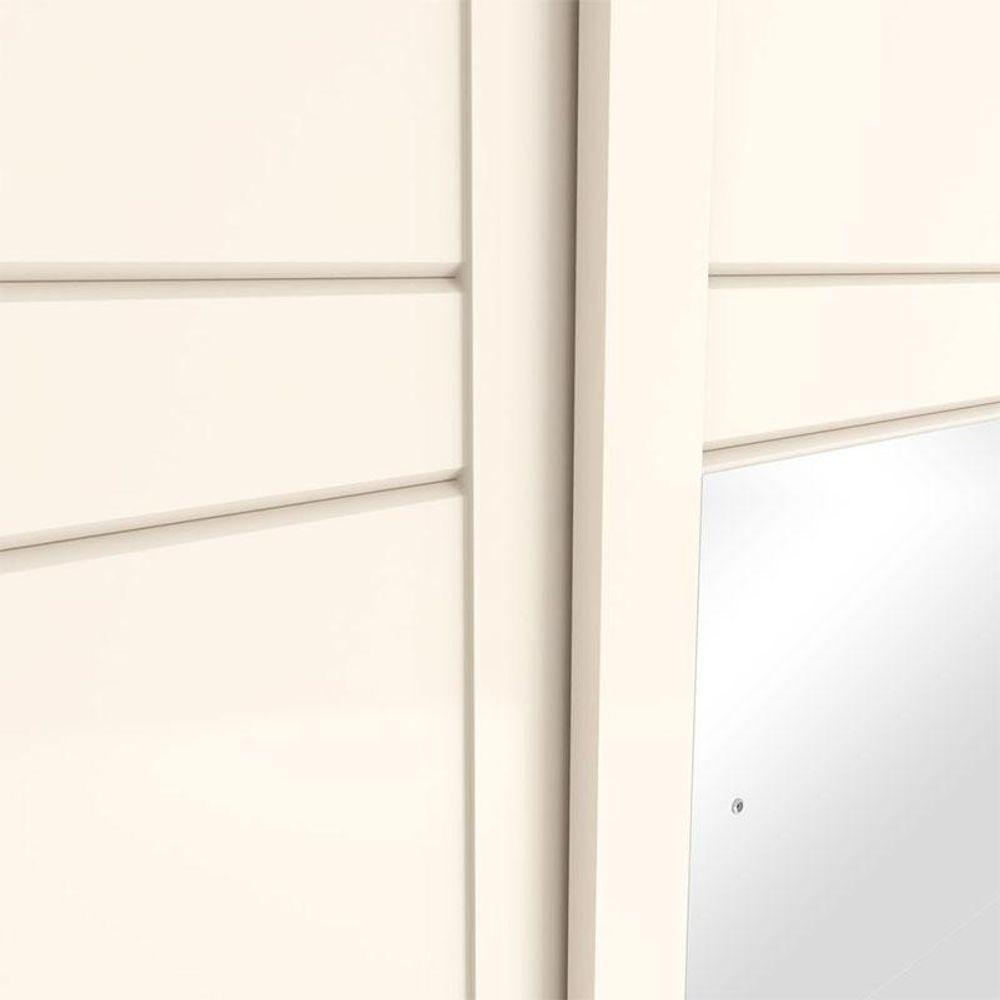 Guarda Roupa Casal Verg E Cômoda Ravenna Ambiente Nature Off White - Henn - 5