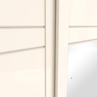 Guarda Roupa Casal Verg E Cômoda Ravenna Ambiente Nature Off White - Henn - 5