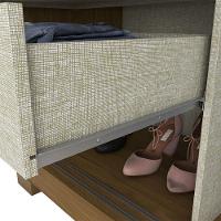 Guarda Roupa Casal Verg E Cômoda Ravenna Ambiente Nature Off White - Henn - 6