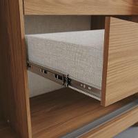 Guarda Roupa Casal Vasti Ambiente 2 Portas Nature Off White - Henn