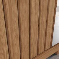 Guarda Roupa Casal Vasti Ambiente 2 Portas Nature Off White - Henn - 6