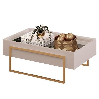 Mesa De Centro Pilar Bali - Dj Móveis