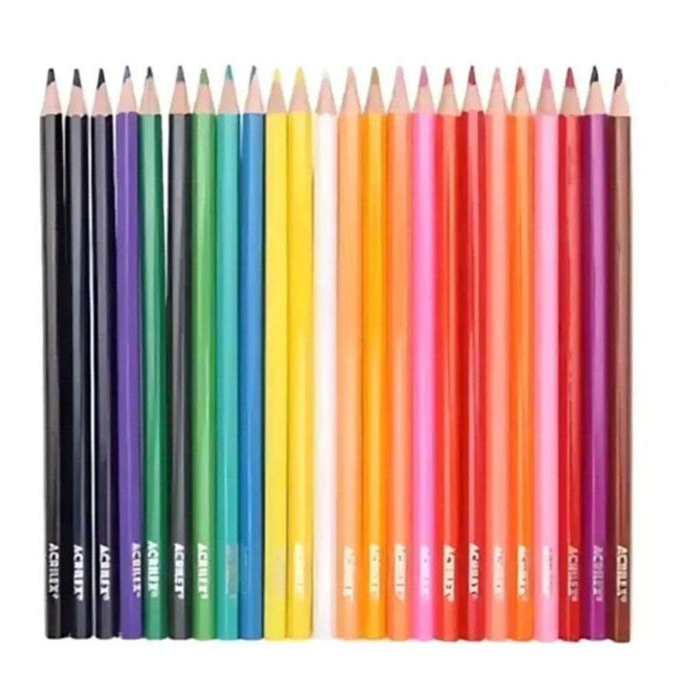 Lápis De Cor Sextavado 9694 24 Cores - Acrilex - 2