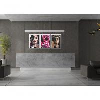 Quadro Decorativo Mulher Colagem Elegante Com Moldura Branco - 2