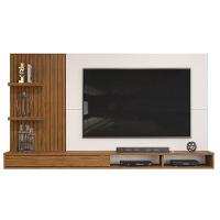 Painel Para Tv Bento E Aparador Buffet Mercuri Freijó Off White - Dj Móveis - 3