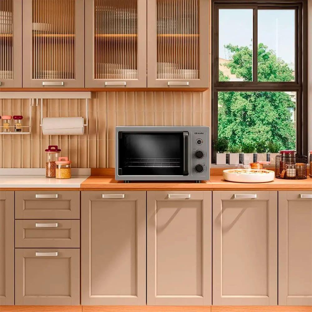 Forno 50 Litros Mueller Elétrico MFB50B - 610003745 Titanium 110V - 4