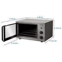 Forno 50 Litros Mueller Elétrico MFB50B - 610003745 Titanium 110V - 5