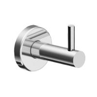 Cabide Gancho Para Banheiro Escovado Atenas Grego Metal - 1