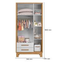 Quarto De Bebê Q Encanto Slim Freijó Toq Branco Acetinado Com Colchão Tend Tudo - Qmovi - 5