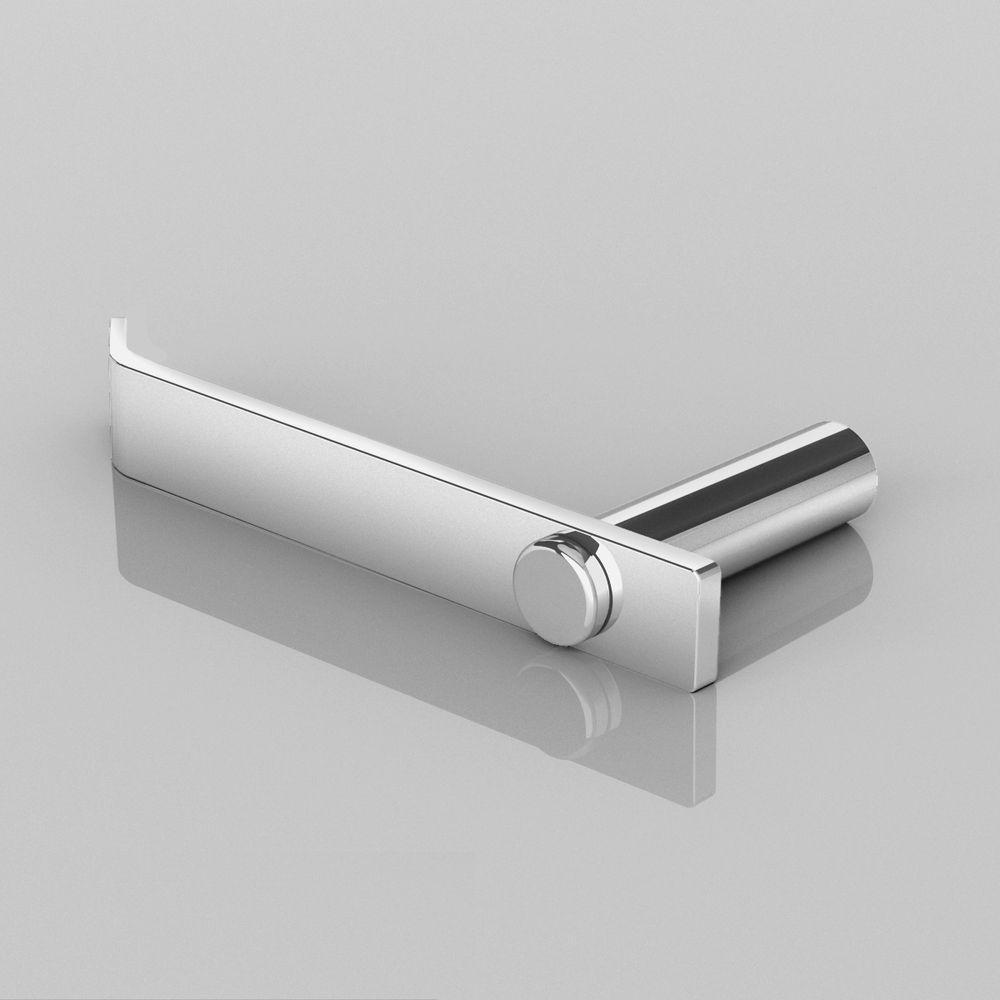 Porta Papel Higiênico Para Banheiro Escovado Patmos Grego Metal - 3