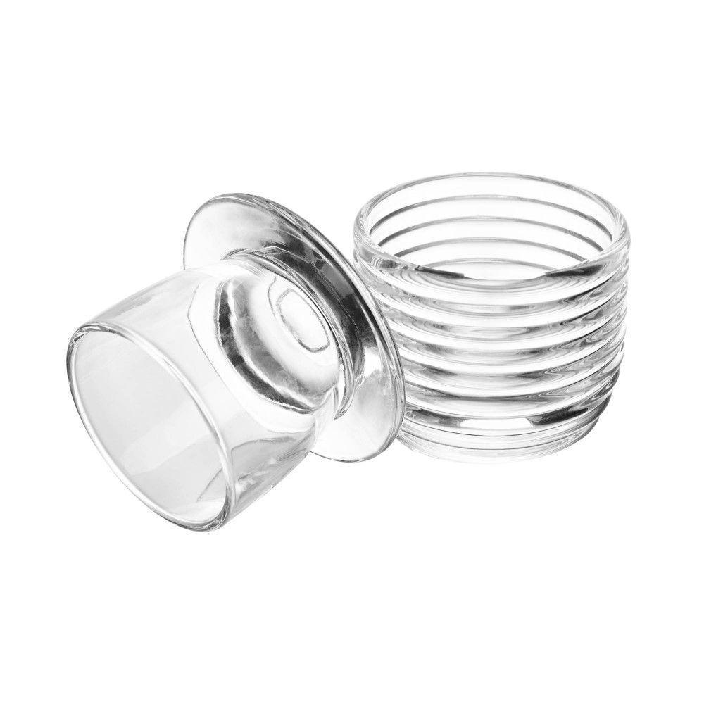 Manteigueira Francesa De Vidro Colméia 9,5 X 10,5 Cm Lyor - 2