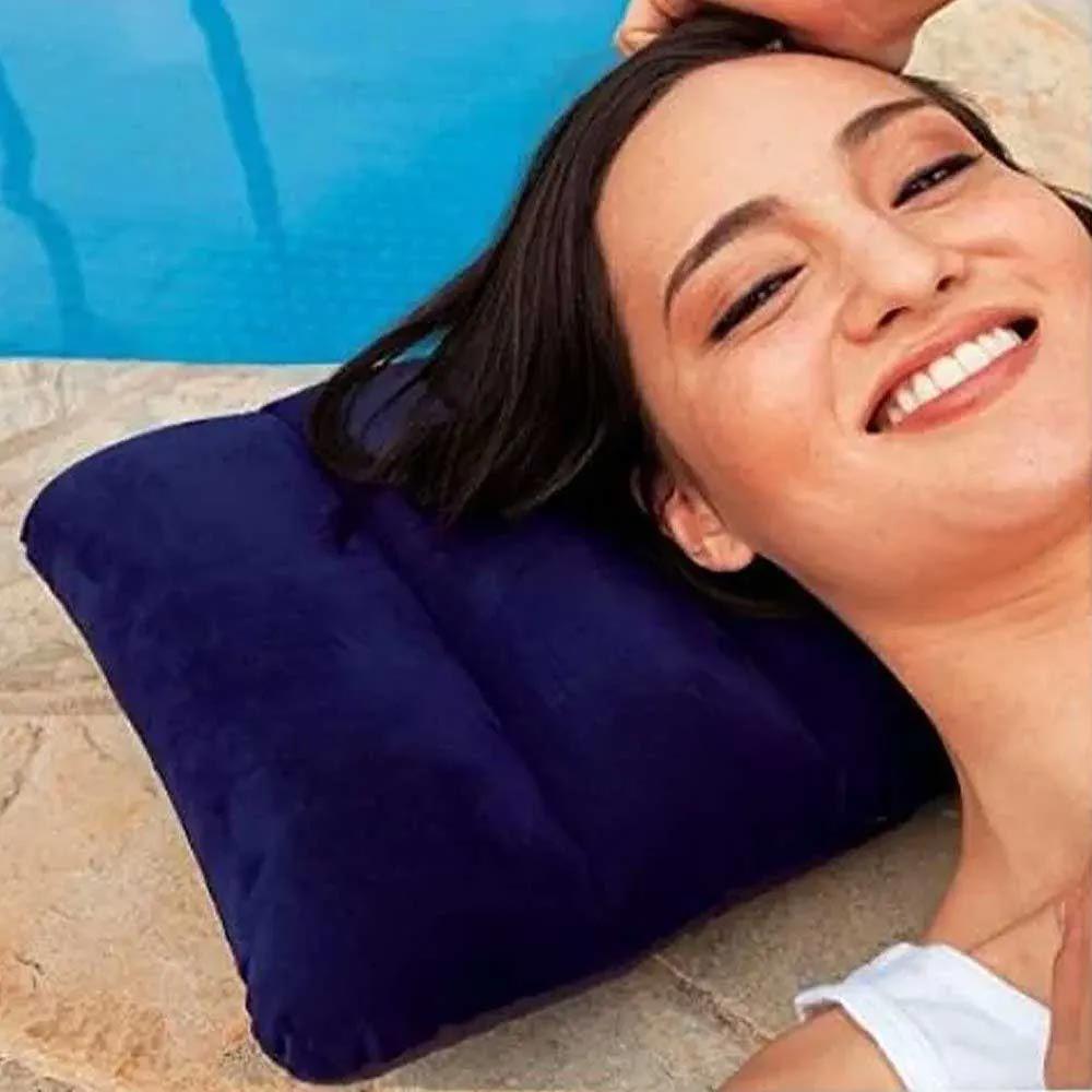 Colchão Solteiro Inflável + Travesseiro Vg Plus - 4