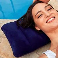 Colchão Solteiro Inflável + Travesseiro Vg Plus