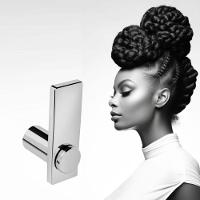 Porta Papel Higiênico Para Banheiro Escovado Patmos Grego Metal - 2