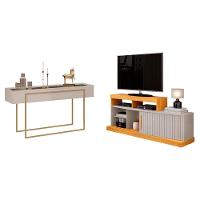 Rack Bancada Valle E Aparador Petri Cedro Bali - Dj Móveis - 1