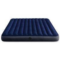 Colchão Inflável Casal King 203cm X 183cm Dura Beam Downy Aveludado 272kg Com Bomba Elétrica Intex 220v
