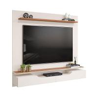 Painel Para Tv Levi Off White Freijó E Aparador Buffet Mercuri Freijó Off White - Dj Móveis - 2