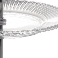 Porta Doces De Cristal 2 Andares Renaissance 18,5-22,5 X 24 Cm Lyor - 3