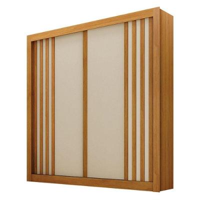 Guarda Roupa Solteiro 2 Portas Milano Cinamomo Off White - Leifer Móveis