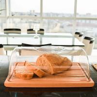 Porta Pão Migalheira Com Tampa 36 X 24 X 13 Cm Madeira Essence Domama - 4