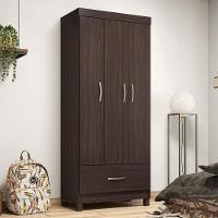 Guarda Roupa Solteiro Prince Café - Demóbile - 3