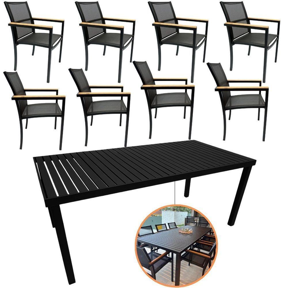 Jogo De Mesa Ripada 8 Cadeiras Amélia De Jardim Piscina Jantar - Nossakasa Móveis - 1