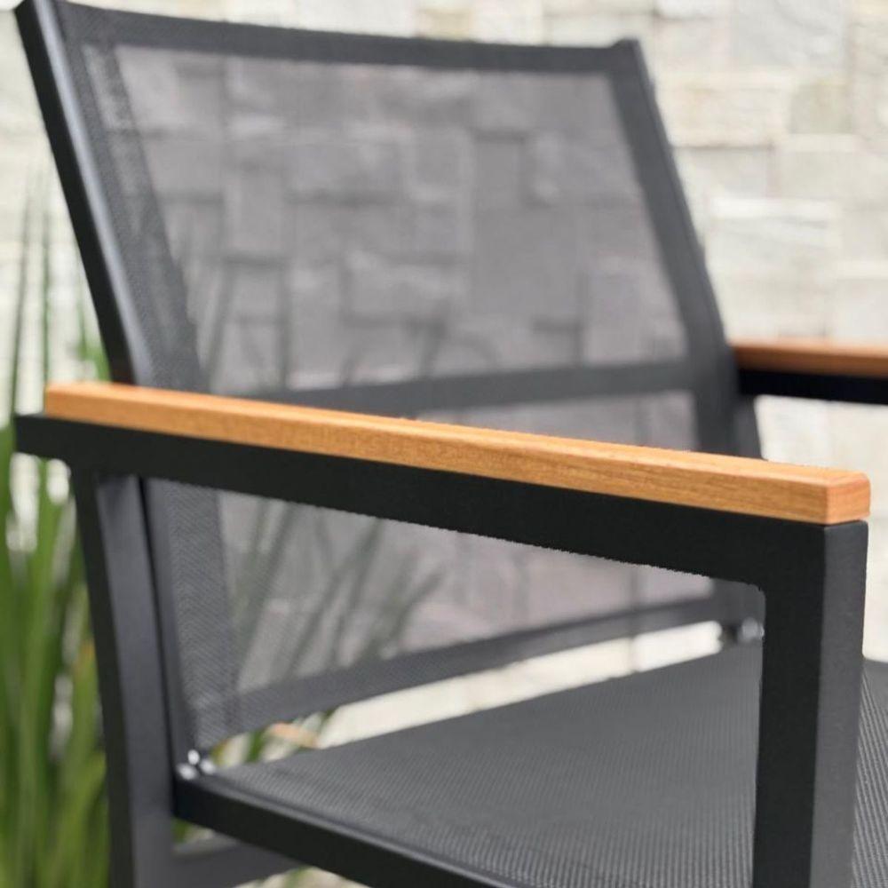 Jogo De Mesa Ripada 8 Cadeiras Amélia De Jardim Piscina Jantar - Nossakasa Móveis - 8