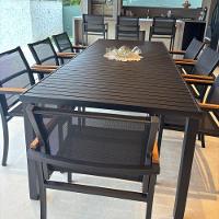 Jogo De Mesa Ripada 8 Cadeiras Amélia De Jardim Piscina Jantar - Nossakasa Móveis - 6