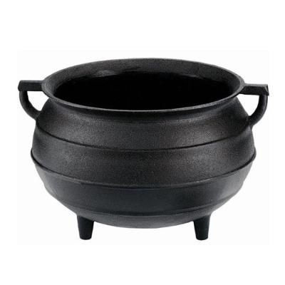 Caldeirão Tripé 28 Cm 12 L Em Ferro Fundido Panela Mineira