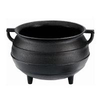 Caldeirão Tripé 28 Cm 12 L Em Ferro Fundido Panela Mineira - 1