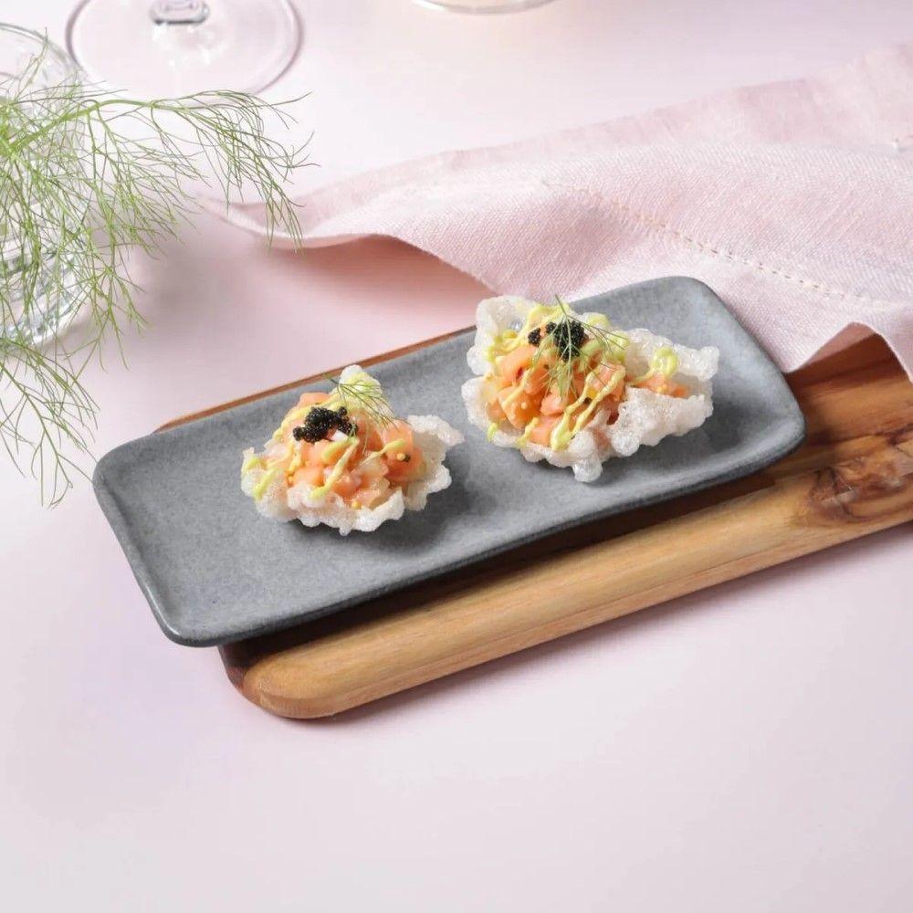 Conjunto Com 04 Travessas Retangular Orgânico Dust Porto Brasil - 7