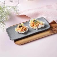 Conjunto Com 04 Travessas Retangular Orgânico Dust Porto Brasil - 7