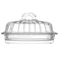 Manteigueira Cristal Ecológico Com Tampa Imperial 17,5 X 10,5 X 10 Cm Lyor - 2