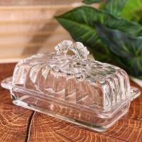 Manteigueira Cristal Ecológico Com Tampa Imperial 17,5 X 10,5 X 10 Cm Lyor
