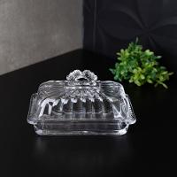 Manteigueira Cristal Ecológico Com Tampa Imperial 17,5 X 10,5 X 10 Cm Lyor - 5
