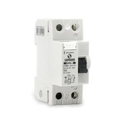 Disjuntor Dr Bipolar 40a-30ma - Soprano