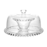 Boleira De Cristal Com Pé E Tampa Pearl 31 Cm Wolff - 3